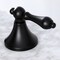 Kingston Brass KC7060AL Vintage 8" Widespread Bathroom Faucet, Matte Black KC7060AL - alternate 3